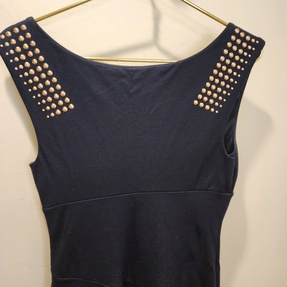 EXPRESS black Bodycon Sleevesless Dress size 10 - Picture 3 of 14